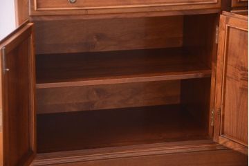 中古　VAROSA VALENTI(バロッサ バレンティ)　ライト付き特大キャビネット(カップボード)