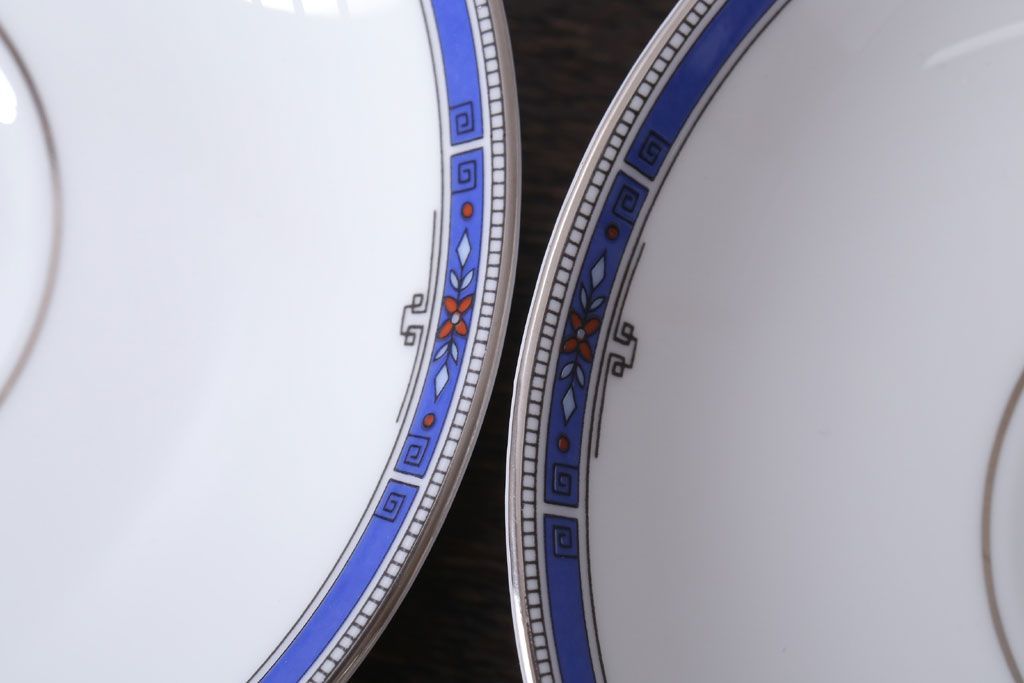 アンティーク雑貨　中古　イギリスWedgwood(ウェッジウッド)　キングスブリッジ　カップ&ソーサー2客セット(洋食器)