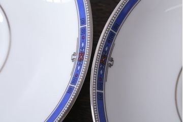 アンティーク雑貨　中古　イギリスWedgwood(ウェッジウッド)　キングスブリッジ　カップ&ソーサー2客セット(洋食器)