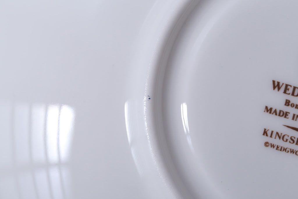 アンティーク雑貨　中古　イギリスWedgwood(ウェッジウッド)　キングスブリッジ　カップ&ソーサー2客セット(洋食器)
