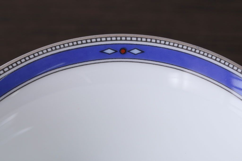 アンティーク雑貨　中古　イギリスWedgwood(ウェッジウッド)　キングスブリッジ　カップ&ソーサー3客セット(洋食器)