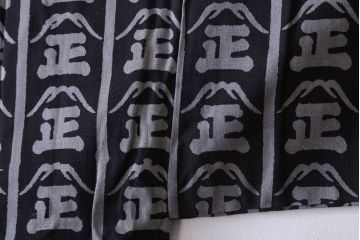 アンティーク雑貨　アンティーク　古い酒屋の木綿半纏(藍染)(2)