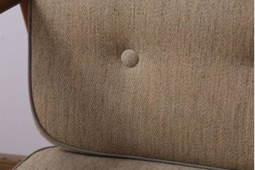 ヴィンテージ家具　北欧ビンテージ　チーク材のイージーチェア(1人掛けアームソファ)