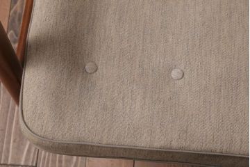 ヴィンテージ家具　北欧ビンテージ　チーク材のイージーチェア(1人掛けアームソファ)