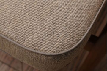 ヴィンテージ家具　北欧ビンテージ　チーク材のイージーチェア(1人掛けアームソファ)