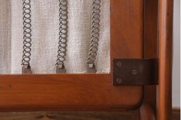 ヴィンテージ家具　北欧ビンテージ　チーク材のイージーチェア(1人掛けアームソファ)