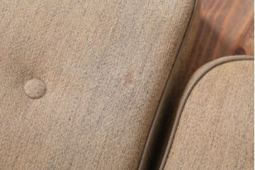 ヴィンテージ家具　北欧ビンテージ　チーク材のイージーチェア(1人掛けアームソファ)