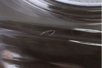 アンティーク雑貨　昭和レトロ　アンティーク四角ガラス瓶(ビン)(2)