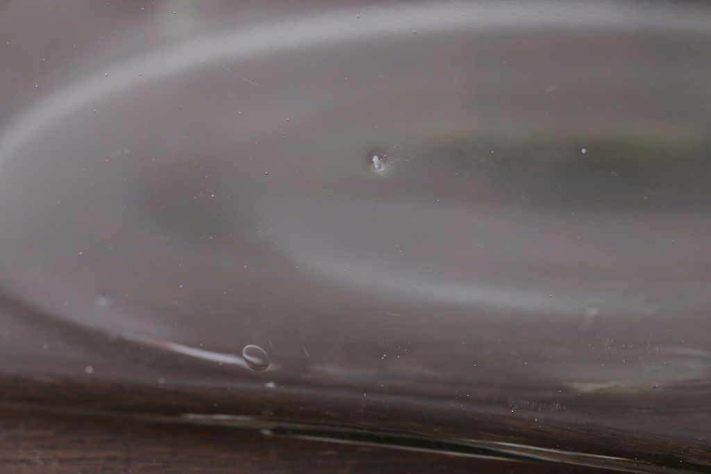 アンティーク雑貨　昭和レトロ　アンティーク四角ガラス瓶(ビン)(2)