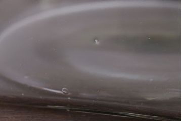 アンティーク雑貨　昭和レトロ　アンティーク四角ガラス瓶(ビン)(2)