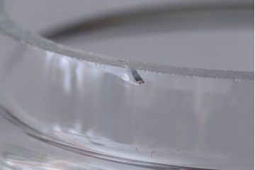 アンティーク雑貨　昭和レトロ　アンティーク四角ガラス瓶(ビン)(2)