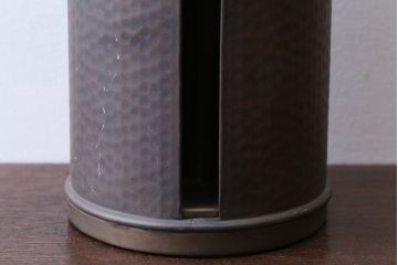アンティーク雑貨　中古　銅製　キッチンペーパーホルダーと小物入れ2点セット