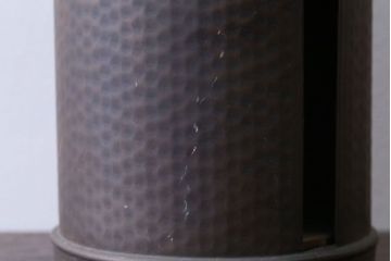 アンティーク雑貨　中古　銅製　キッチンペーパーホルダーと小物入れ2点セット