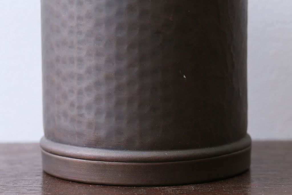 アンティーク雑貨　中古　銅製　キッチンペーパーホルダーと小物入れ2点セット