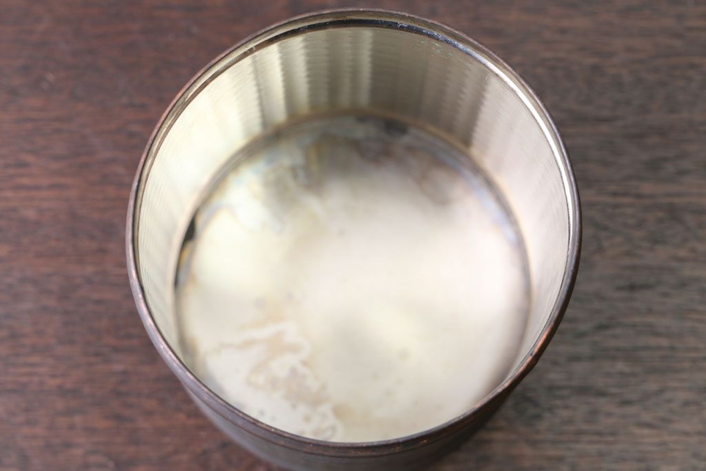 アンティーク雑貨　中古　銅製　キッチンペーパーホルダーと小物入れ2点セット