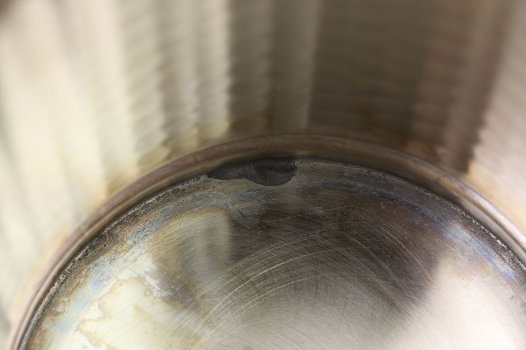 アンティーク雑貨　中古　銅製　キッチンペーパーホルダーと小物入れ2点セット