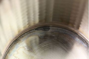 アンティーク雑貨　中古　銅製　キッチンペーパーホルダーと小物入れ2点セット