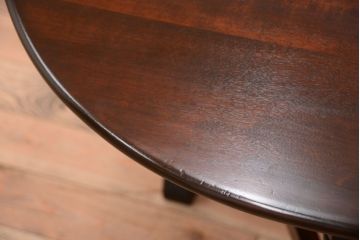 中古　松本民芸家具　T.R型　ゲートレッグテーブル(バタフライテーブル)(定価約25万円)