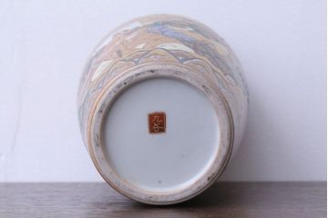 アンティーク雑貨　アンティーク　明治〜大正　九谷焼花瓶
