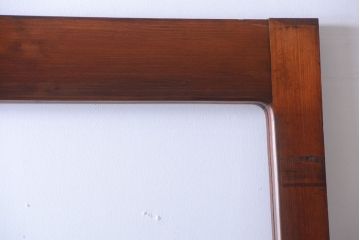 和製アンティーク　古い木の大きなガラス戸(1)