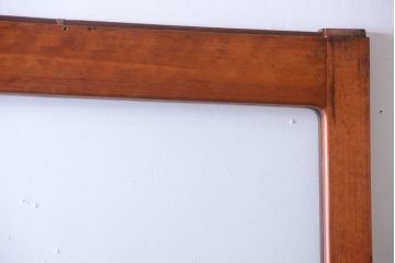 和製アンティーク　古い木の大きなガラス戸(2)