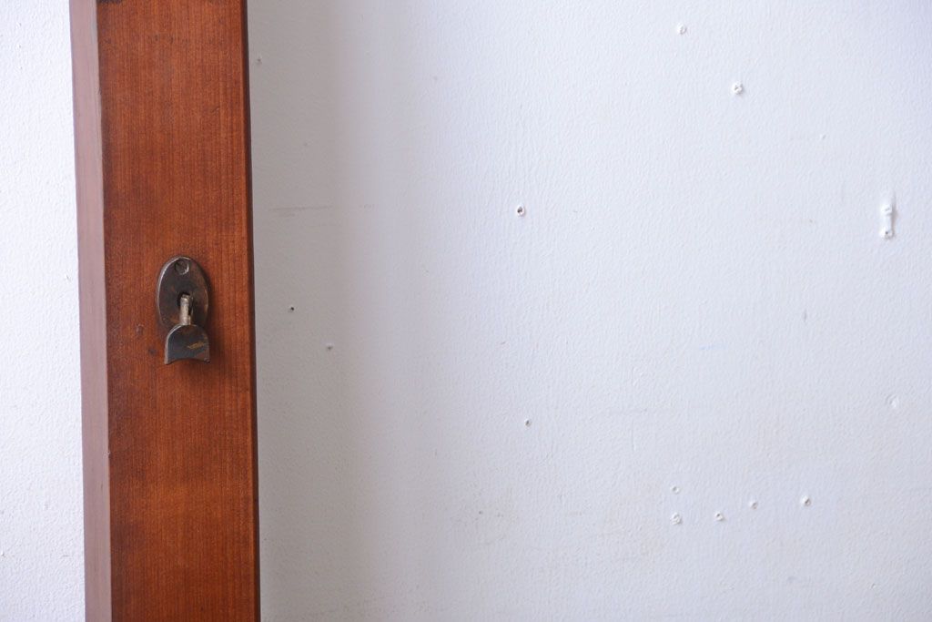 和製アンティーク　古い木の大きなガラス戸(2)