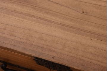 アンティーク家具　古民具・骨董　明治期　アンティーク木味桐箪笥ローボード(引き出し・衣装箪笥)