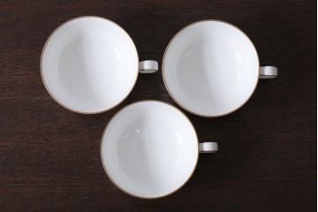 アンティーク雑貨　中古　ノリタケ(Noritake) スタジオコレクション　カップ&ソーサー3客セット(洋食器)