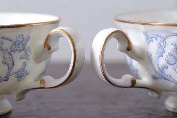 アンティーク雑貨　中古　ノリタケ(Noritake) スタジオコレクション　カップ&ソーサー3客セット(洋食器)