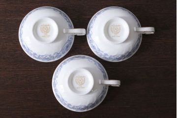 アンティーク雑貨　中古　ノリタケ(Noritake) スタジオコレクション　カップ&ソーサー3客セット(洋食器)