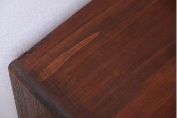 アンティーク家具　和製アンティーク　引き出し3杯付き!古い桐箪笥ローボード