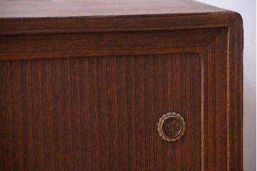 アンティーク家具　和製アンティーク　引き出し3杯付き!古い桐箪笥ローボード