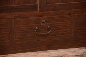 アンティーク家具　和製アンティーク　引き出し3杯付き!古い桐箪笥ローボード