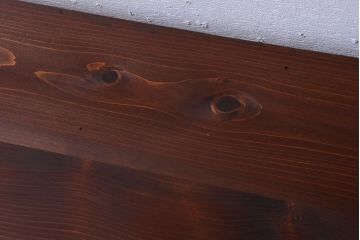 アンティーク家具　和製アンティーク　古い桐材のシンプルな時代箪笥ローボード(衣装箪笥)(1)