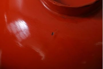 和製アンティーク　松竹梅の朱塗り椀5客セット