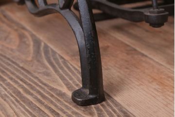 アンティーク家具　ジャンク品　イギリスアンティーク　インダストリアルシンガーミシン
