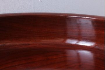 和製アンティーク　大正〜昭和　古い欅材のお盆(トレー)(1)