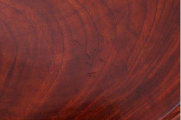 和製アンティーク　大正〜昭和　古い欅材のお盆(トレー)(1)