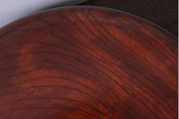 和製アンティーク　大正〜昭和　古い欅材のお盆(トレー)(1)