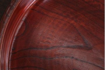 アンティーク雑貨　和製アンティーク　大正〜昭和　古い欅材のお盆(トレー)(2)