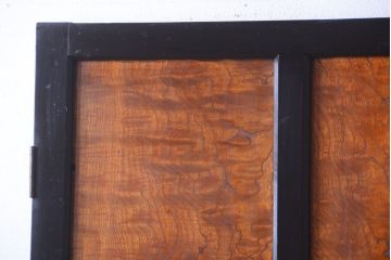 和製アンティーク　鏡板欅材!古い木のドア(扉)(2)
