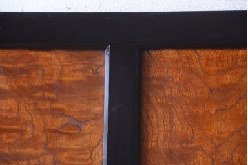 和製アンティーク　鏡板欅材!古い木のドア(扉)(2)