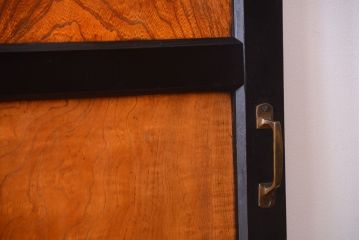 和製アンティーク　鏡板欅材!古い木のドア(扉)(2)