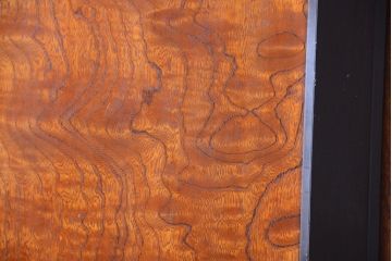 和製アンティーク　鏡板欅材!古い木のドア(扉)(2)