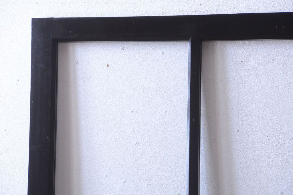 和製アンティーク　腰板欅材!古い木のドア(扉)