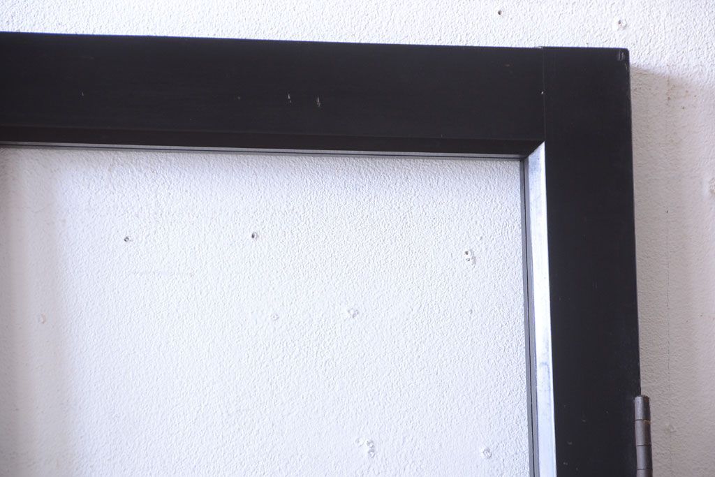 和製アンティーク　腰板欅材!古い木のドア(扉)