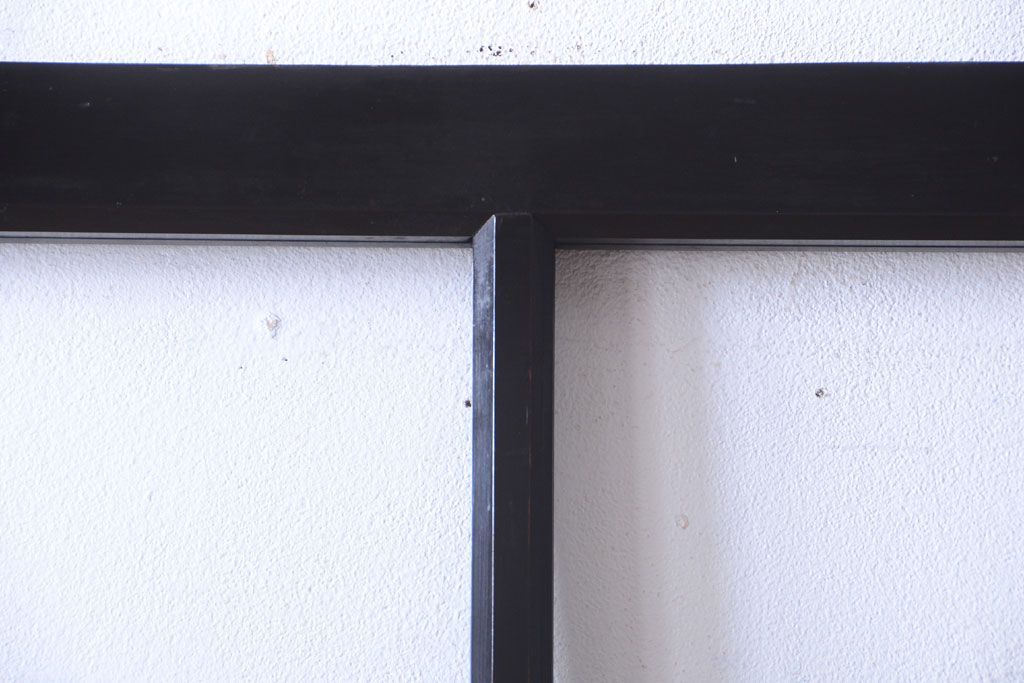 和製アンティーク　腰板欅材!古い木のドア(扉)