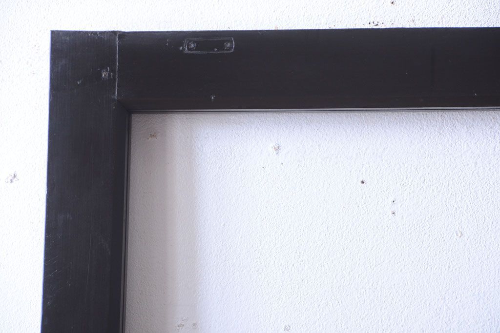 和製アンティーク　腰板欅材!古い木のドア(扉)