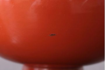 和製アンティーク　松竹梅の朱塗り椀5客セット(2)