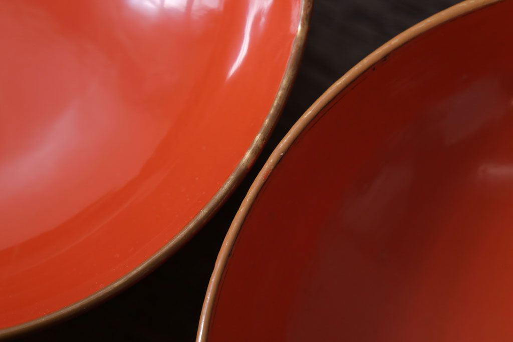 松竹梅手描き　漆器椀6客　大正時代 公式】アンティーク家具ラフジュ工房商品詳細ページ和製